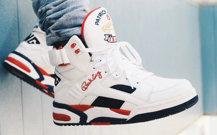 Eclipse OG White/Navy/Red USA PE – Ewing Athletics AU NZ