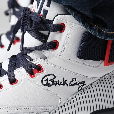 33 Hi x Bronx White/Navy/Red