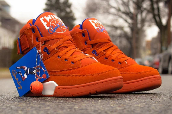 33 Hi Orange Suede/White/Royal